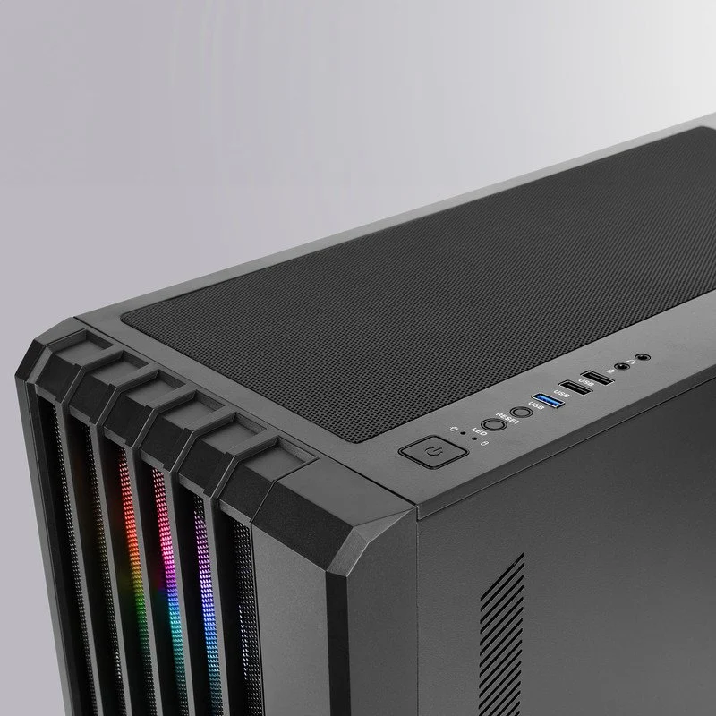 Mars Gaming MC-VAULT ATX 4x Ventoinhas ARGB 12cm Mesh - Image 4