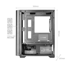 Mars Gaming MC-Vector Micro-ATX Mini-ITX - Thumbnail Image 9