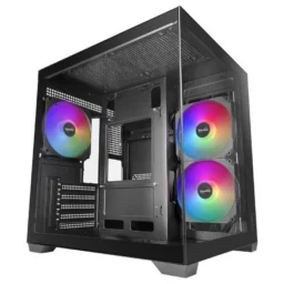 Mars Gaming MicroATX MC-VIEW3 Vidro Temperado ARGB - Thumbnail Image 1