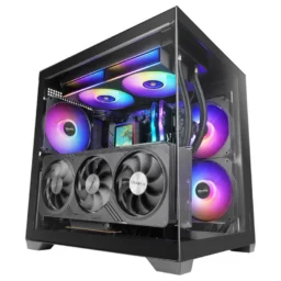 Mars Gaming MicroATX MC-VIEW3 Vidro Temperado ARGB - Thumbnail Image 2