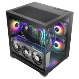 Mars Gaming MicroATX MC-VIEW3 Vidro Temperado ARGB - Thumbnail Image 3