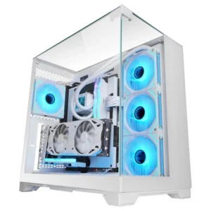 Mars Gaming MC-Vision ATX Sem Moldura Duas Câmaras