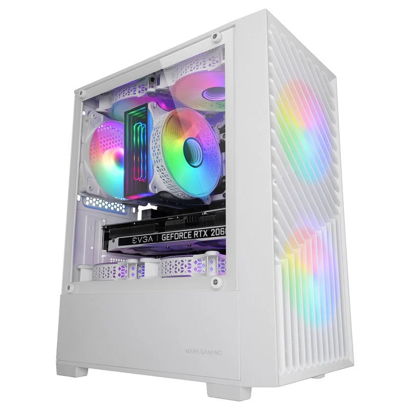 Mars Gaming MC-Vortex Caixa Micro ATX Gaming 3x Ventoinhas - Image 2