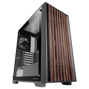 Mars Gaming MC-WOOD Caixa ATX Painel Frontal em Madeira
