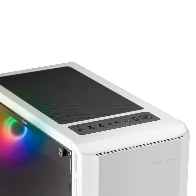 Mars Gaming MC-X2 FRGB USB 3.0 Branca com Janela - Image 4
