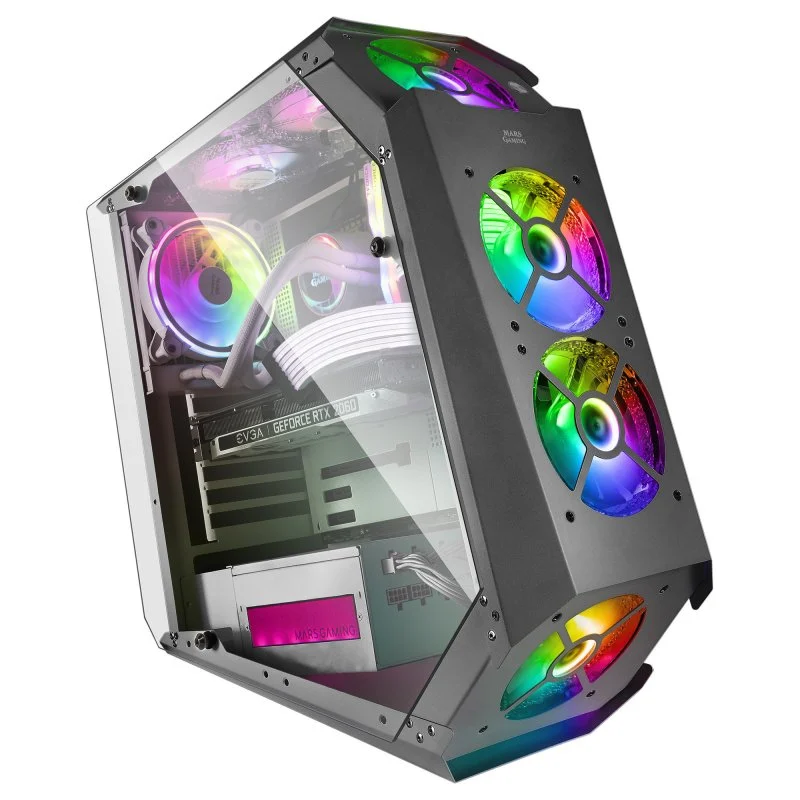 Mars Gaming MC51 Vidro Temperado USB 3.0 Preta - Image 2