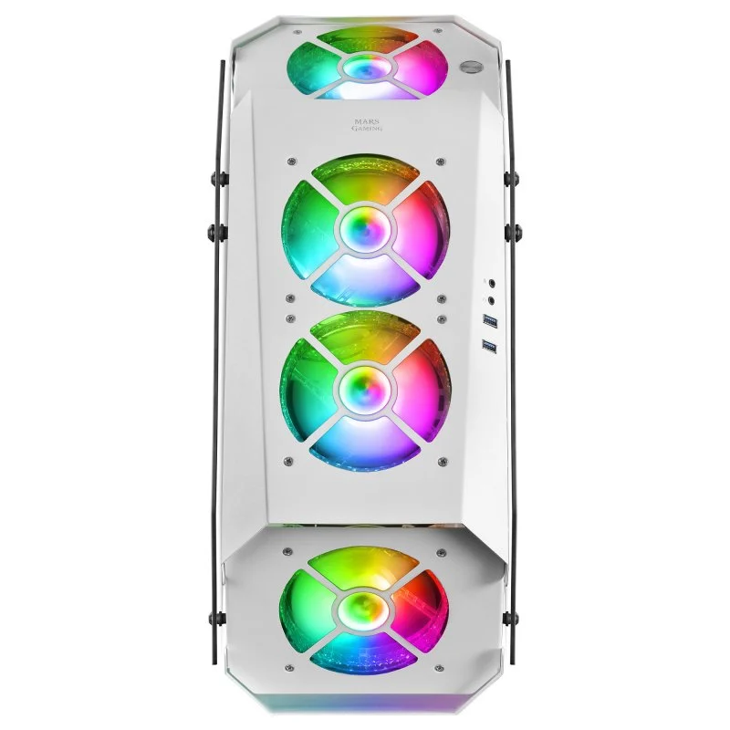 Mars Gaming MC51W Vidro Temperado USB 3.0 Branca - Image 3