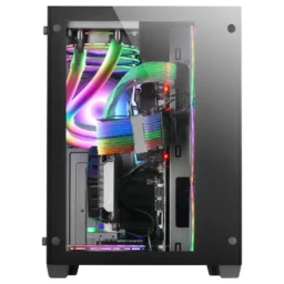 Mars Gaming MCV3 Vidro Temperado Janela Dupla USB 3.2 Preta - Thumbnail Image 2