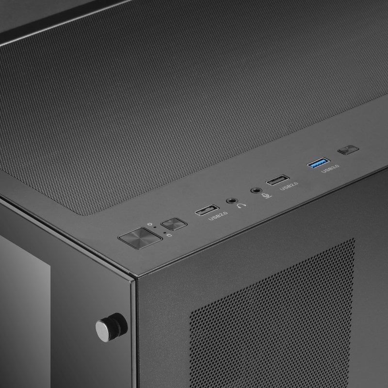 Mars Gaming MCV3 Vidro Temperado Janela Dupla USB 3.2 Preta - Image 4