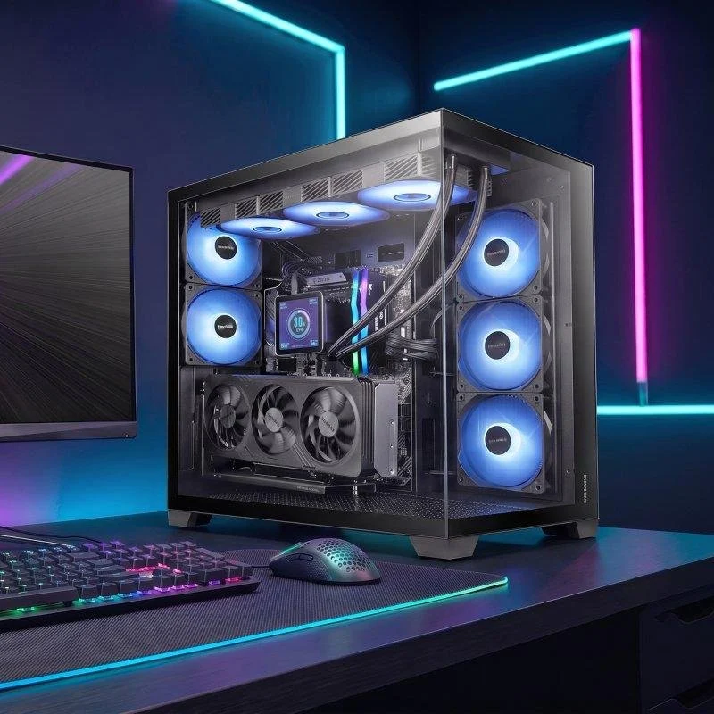 Mars Gaming MCVPRO ATX com 5 ventoinhas ARGB - Image 6