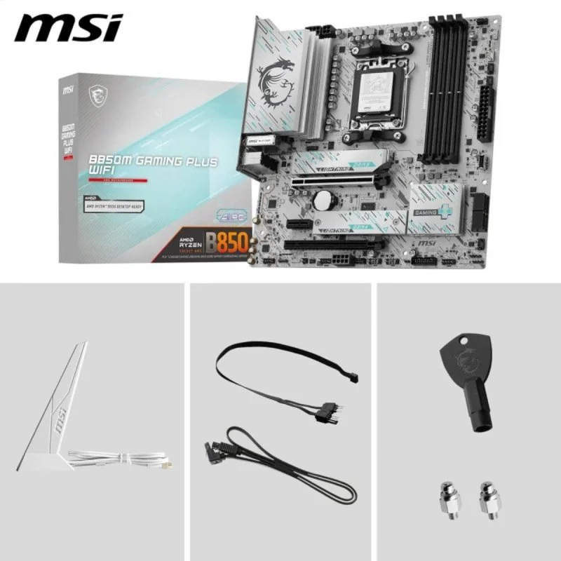 MSI B850M GAMING PLUS AM5 DDR5 Micro ATX Wi-Fi 7 - Image 4
