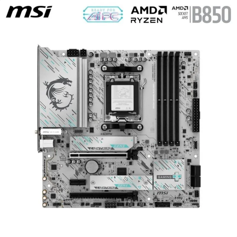 MSI B850M GAMING PLUS AM5 DDR5 Micro ATX Wi-Fi 7 - Image 5