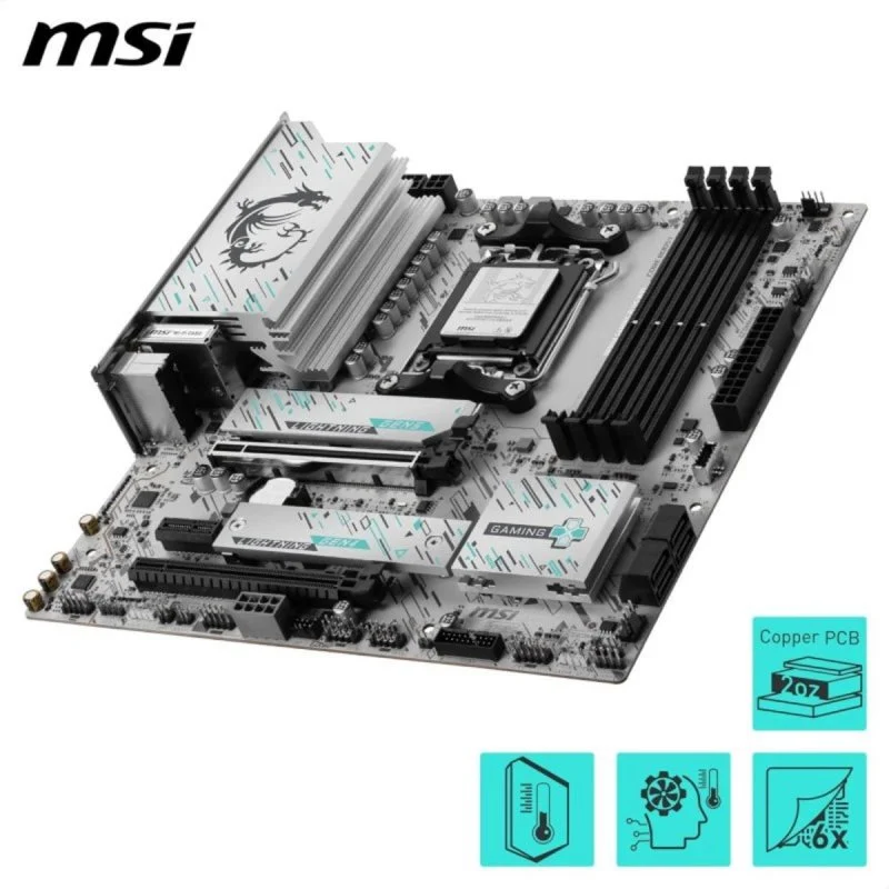 MSI B850M GAMING PLUS AM5 DDR5 Micro ATX Wi-Fi 7 - Image 6
