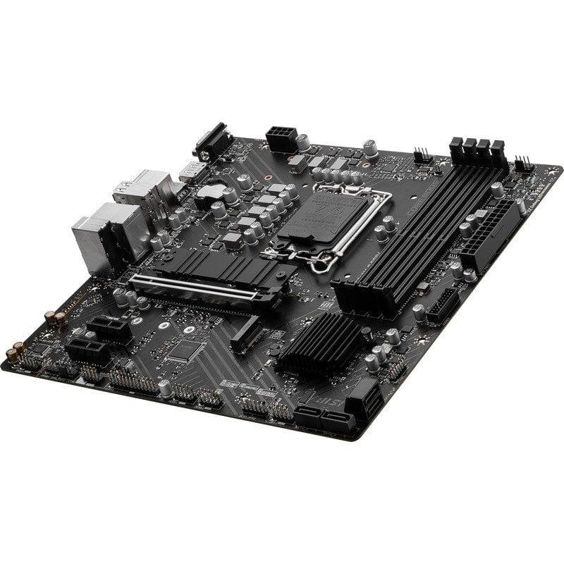 MSI PRO B760M-P DDR4 LGA1700 PCIe 4.0 128GB 2.5GbE M.2 - Image 2