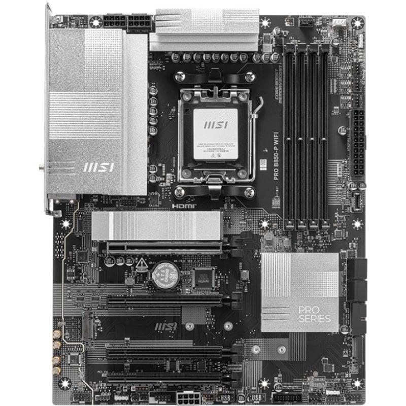 MSI PRO X870E-P AM5 DDR5 ATX WiFi 7 PCIe 5.0 LAN 5G RGB - Image 4