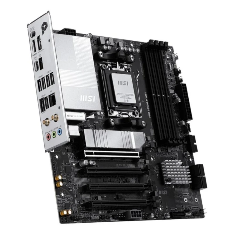 MSI PRO B850M-P AMD Socket AM5 DDR5 Micro ATX WiFi 7 - Image 4