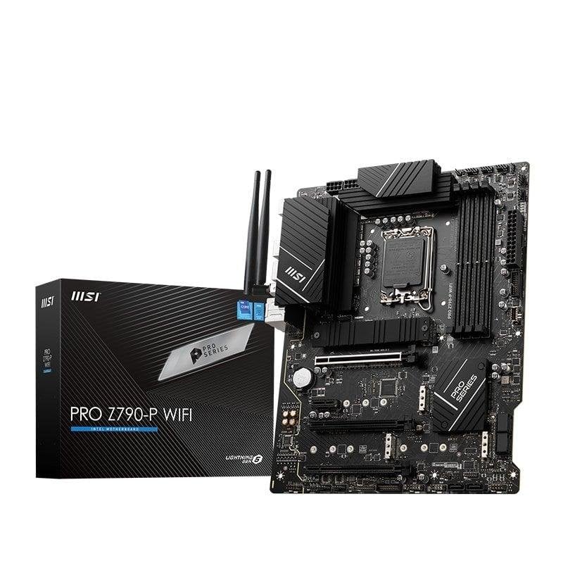 MSI PRO Z790-P WIFI Intel Z790 LGA 1700 DDR5 ATX WiFi 6E - Image 1