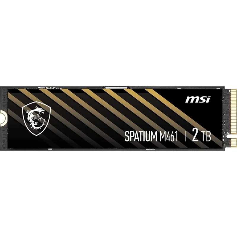 MSI SPATIUM M461 SSD 2TB NVMe M.2 Gen4x4 - Image 1