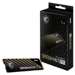 MSI SPATIUM M470 PRO 1TB SSD NVMe PCIe 4.0 M.2 Gen4 6000MB/s - Thumbnail Image 3