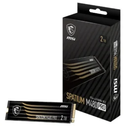 MSI SPATIUM M480 PRO 2TB SSD M.2 PCIe 4.0 NVMe - Thumbnail Image 1