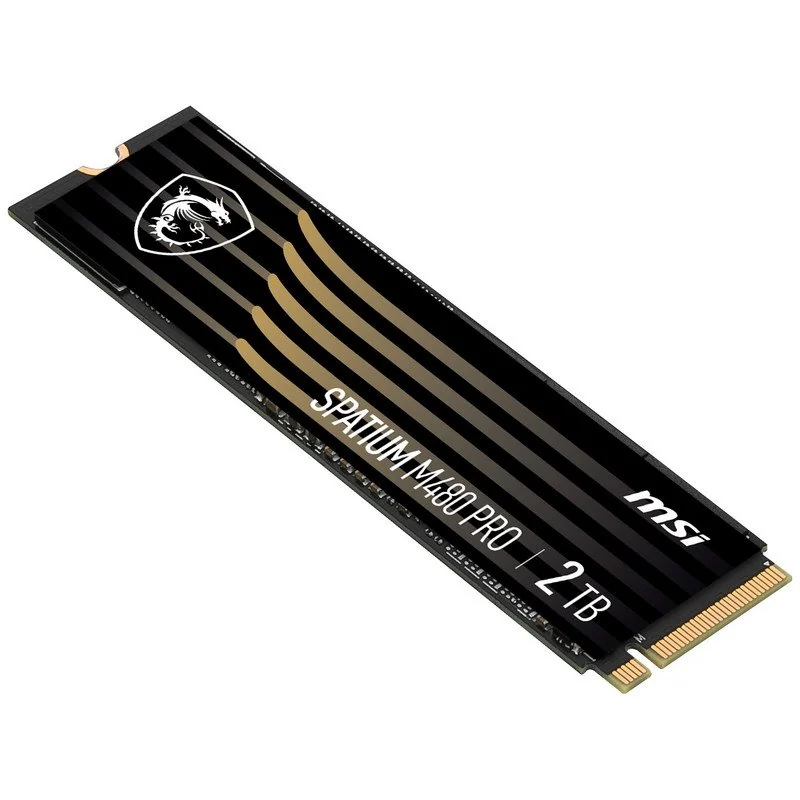 MSI SPATIUM M480 PRO 2TB SSD M.2 PCIe 4.0 NVMe - Image 4