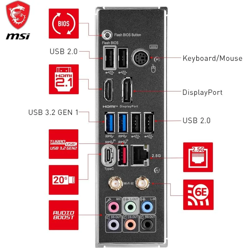MSI Z790 GAMING PLUS WIFI - Image 4