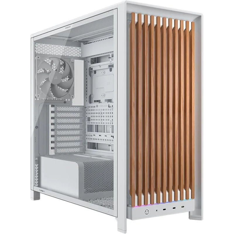 CORSAIR FRAME 5000D WOOD RS White/Oak - Image 1