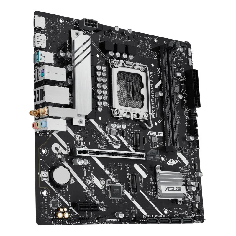 ASUS Intel H810 LGA 1851 Micro ATX PRIME DDR5 M.2 PCIe 4.0 - Image 4