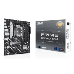 ASUS PRIME H810M-A-CSM Micro-ATX LGA1851 DDR5 PCIe 4.0 - Thumbnail Image 1