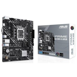ASUS PRIME H610M-K ARGB LGA1700 DDR5 micro ATX RGB