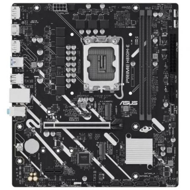 ASUS PRIME H810M-E-CSM Micro-ATX LGA1851 DDR5 PCIe 4.0 - Image 2