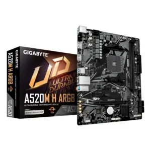 GIGABYTE A520M H ARGB AMD A520 Socket AM4 DDR4