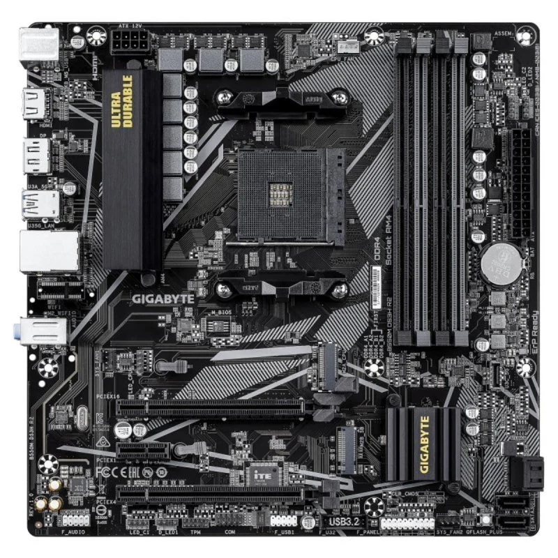 Gigabyte B550M DS3H R2 Micro-ATX, AM4, DDR4 - Image 2