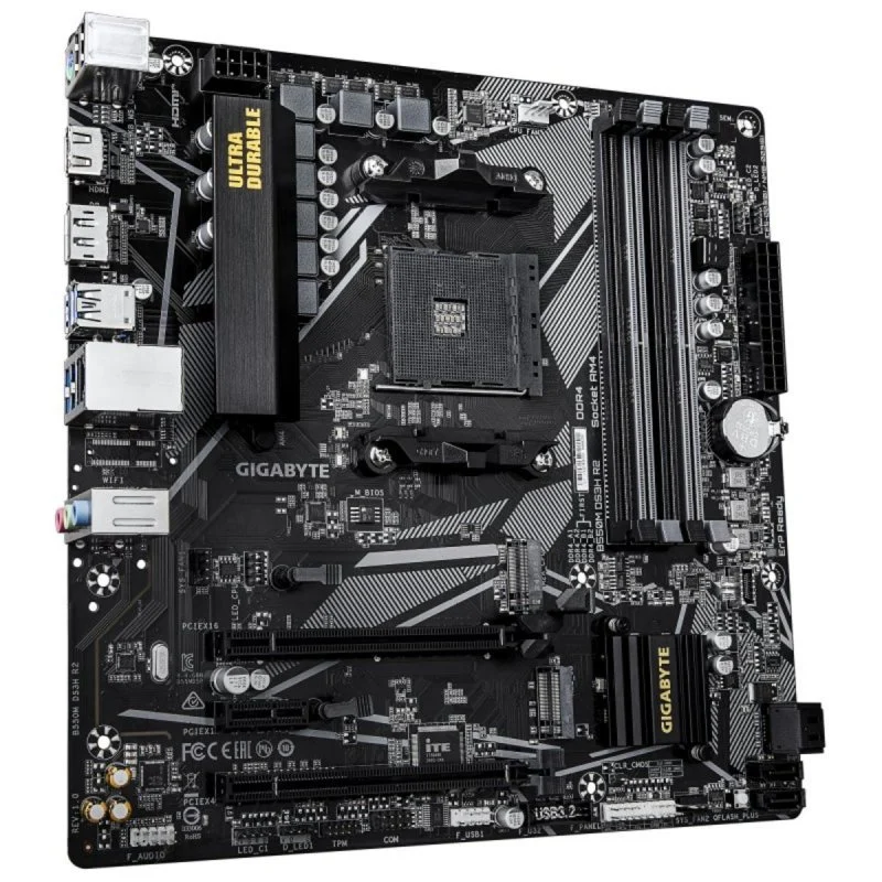 Gigabyte B550M DS3H R2 Micro-ATX, AM4, DDR4 - Image 3