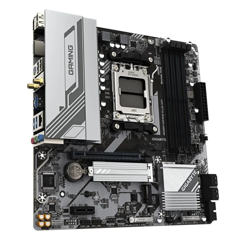Gigabyte B650M GAMING PLUS WIFI Micro-ATX AMD AM5 DDR5 - Image 3