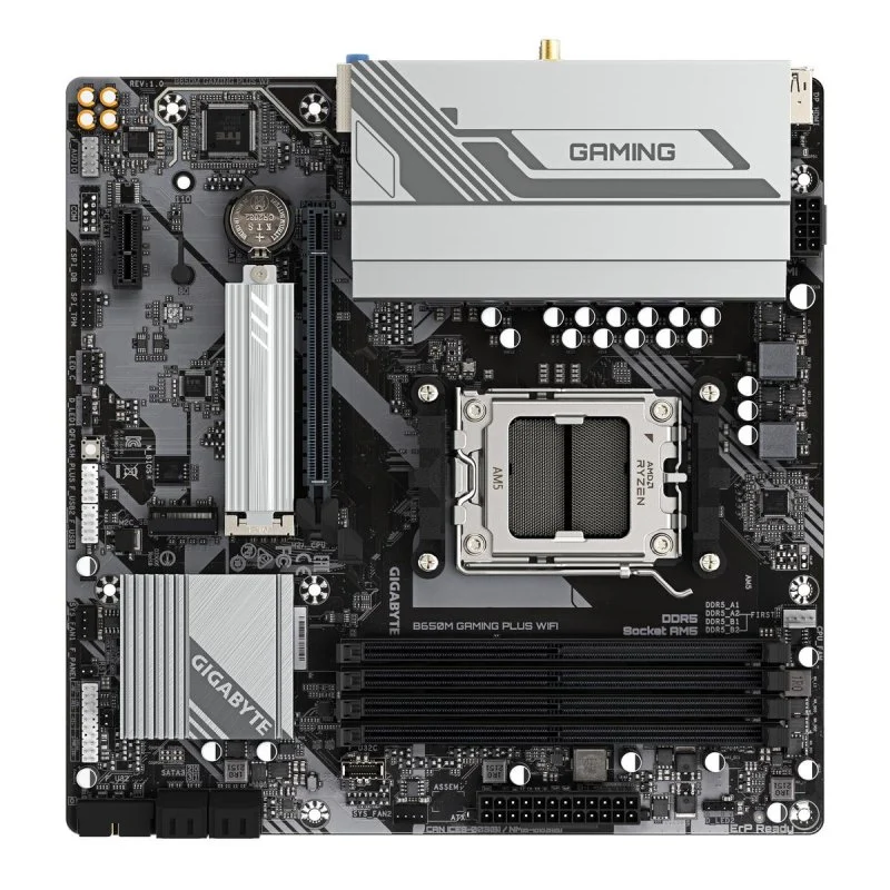 Gigabyte B650M GAMING PLUS WIFI Micro-ATX AMD AM5 DDR5 - Image 5
