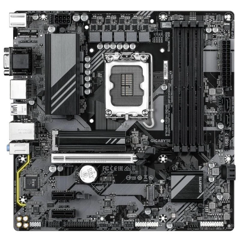GIGABYTE B760M DS3H GEN5 LGA 1700 DDR5 PCIe 4.0 - Image 2