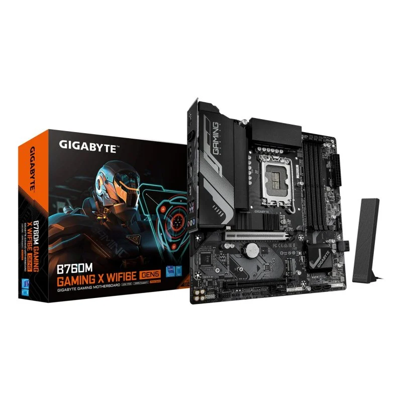 Gigabyte B760M Gaming X B760M WiFi6E GEN5 LGA 1700 DDR5 - Image 1