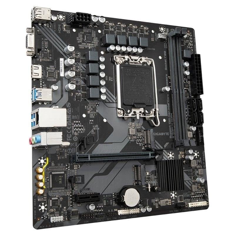 Gigabyte B760M H DDR4LGA 1700 DDR4 Micro-ATX PCIe 4.0 M.2 - Image 3
