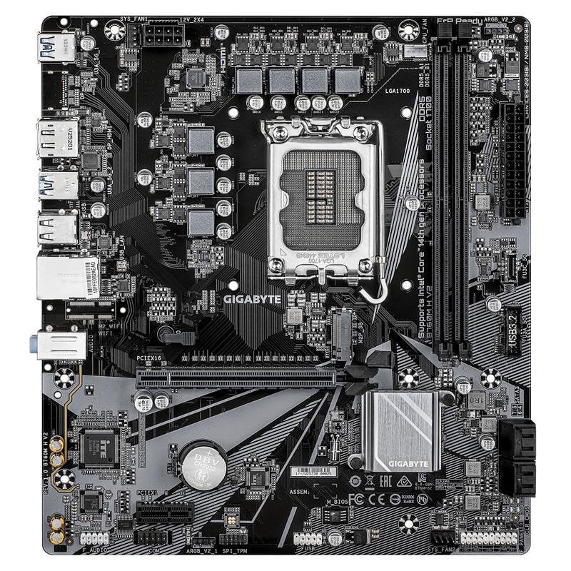 Gigabyte B760M H V2 LGA 1700 DDR5 Micro-ATX 128GB - Image 2