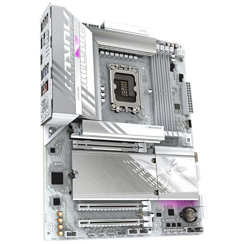 Gigabyte AORUS ELITE ICE B860 LGA 1851 DDR5 ATX WiFi 7 - Image 3