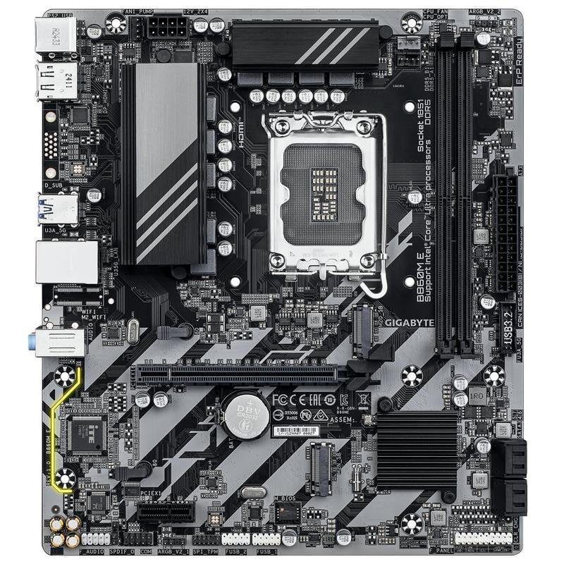 GIGABYTE B860M LGA1851 DDR5 Micro-ATX PCIe 4.0 - Image 2