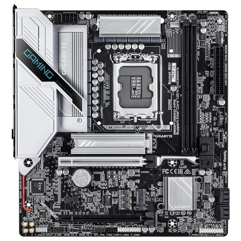 Gigabyte B860M GAMING LGA1851 DDR5 WiFi 6 PCIe 5.0 RAID - Image 2
