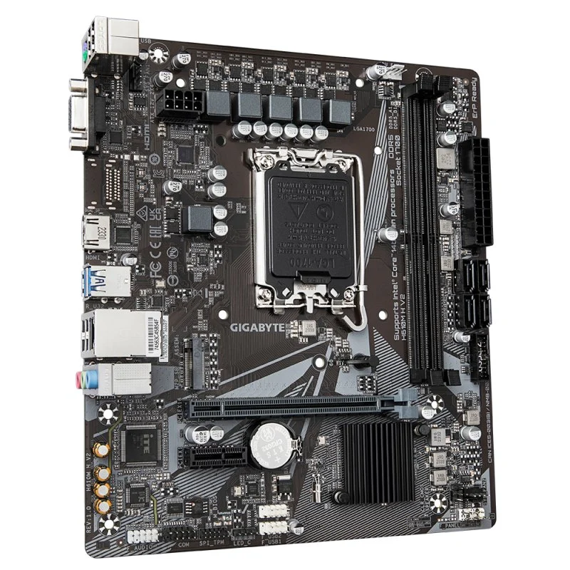 Gigabyte H610M H V2 Micro-ATX DDR5 LGA 1700 M.2/SATA III - Image 3