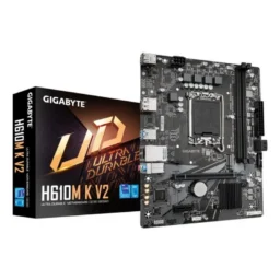 GIGABYTE H610M K V2 Micro-ATX LGA 1700 DDR5 PCIe 4.0 - Thumbnail Image 1