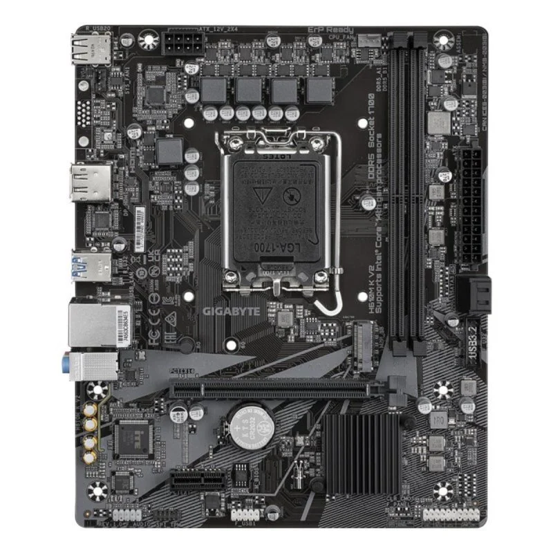 GIGABYTE H610M K V2 Micro-ATX LGA 1700 DDR5 PCIe 4.0 - Image 2