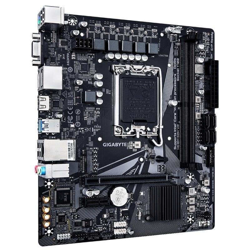 Gigabyte H610M S2H V2 LGA1700 DDR5 M.2 GbE USB3.2 - Image 2