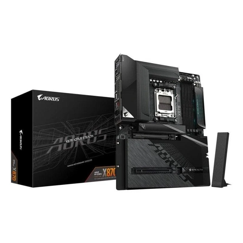 Gigabyte X870 AORUS STEALTH AMD X870 AM5 DDR5 - Image 1
