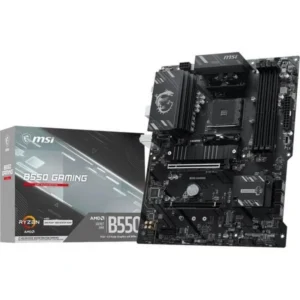 MSI B550 GAMING AMD B550 AM4 DDR4 ATX PCIe 4.0 RGB