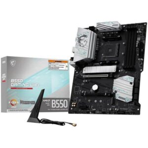 MSI B550 GAMING WIFI AM4 DDR4 ATX PCIe 4.0 M.2